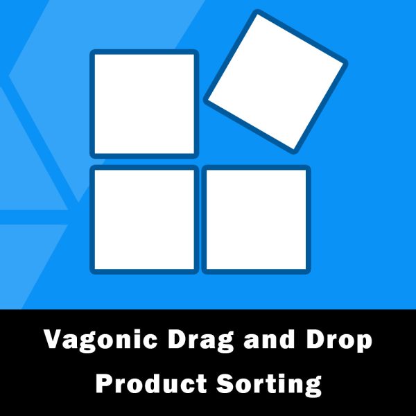 Drag Drop Sort Products