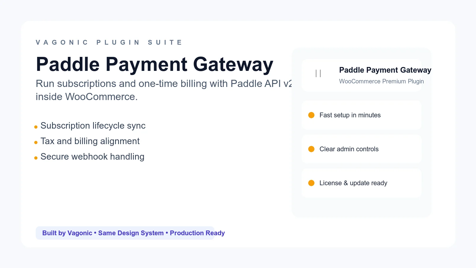 Paddle Payment Gateway for WooCommerce