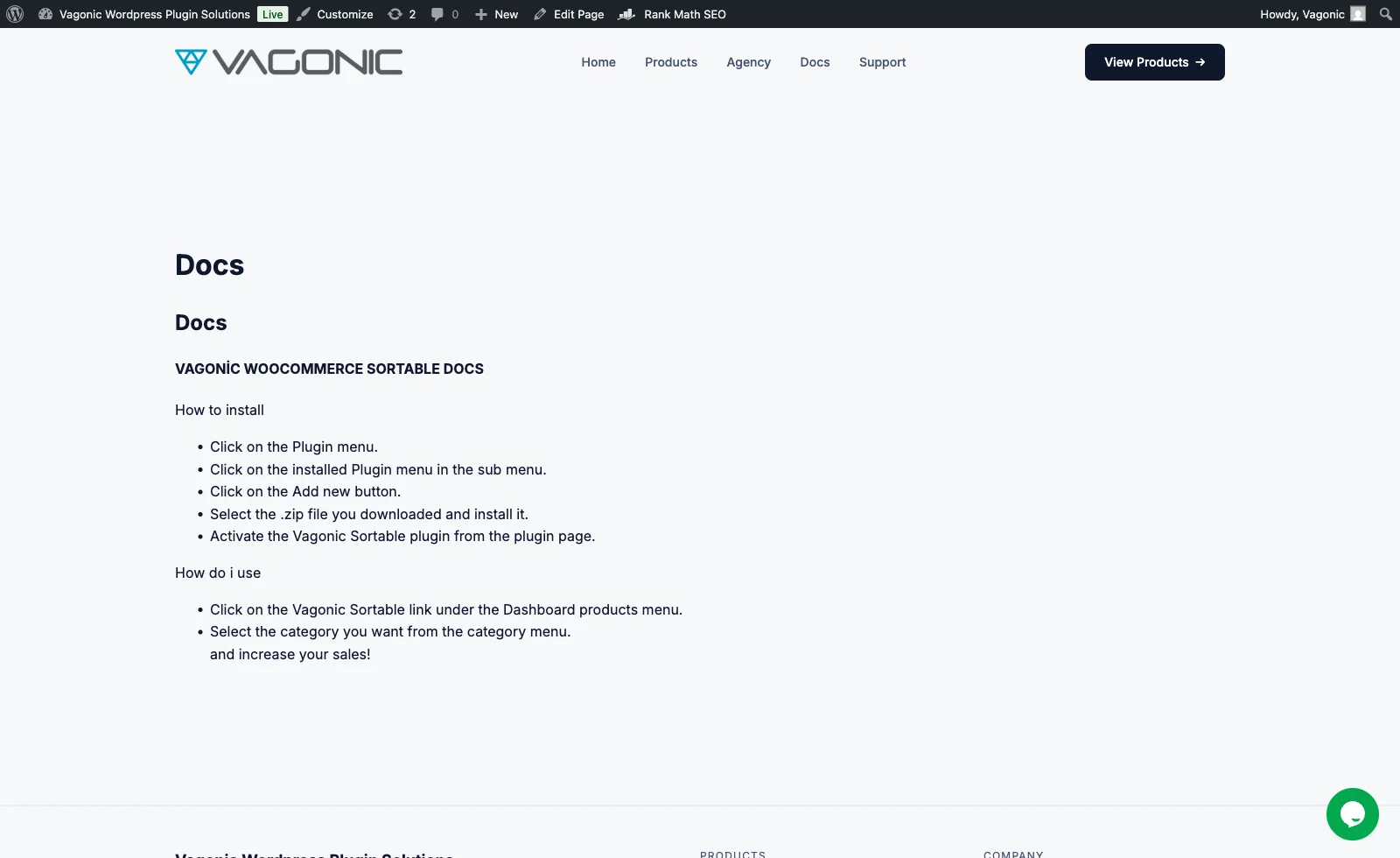 Rules and Conditions