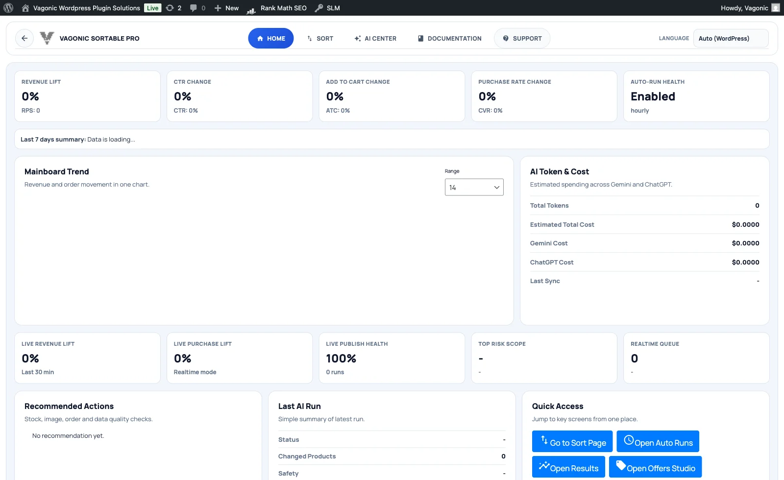 Analytics and Logs