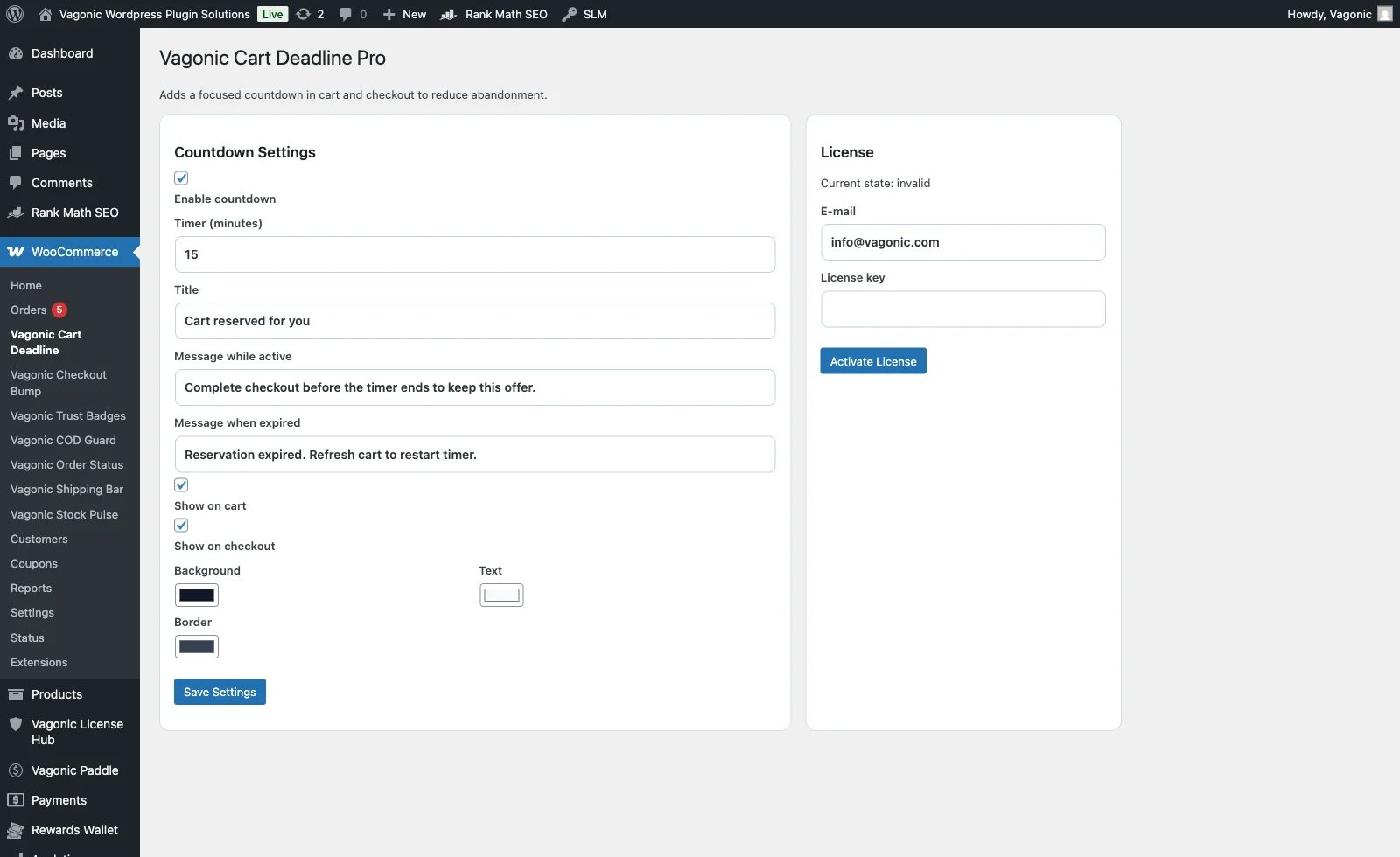 Overview Dashboard