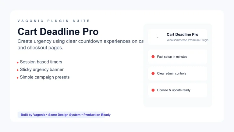 Vagonic Cart Deadline Pro