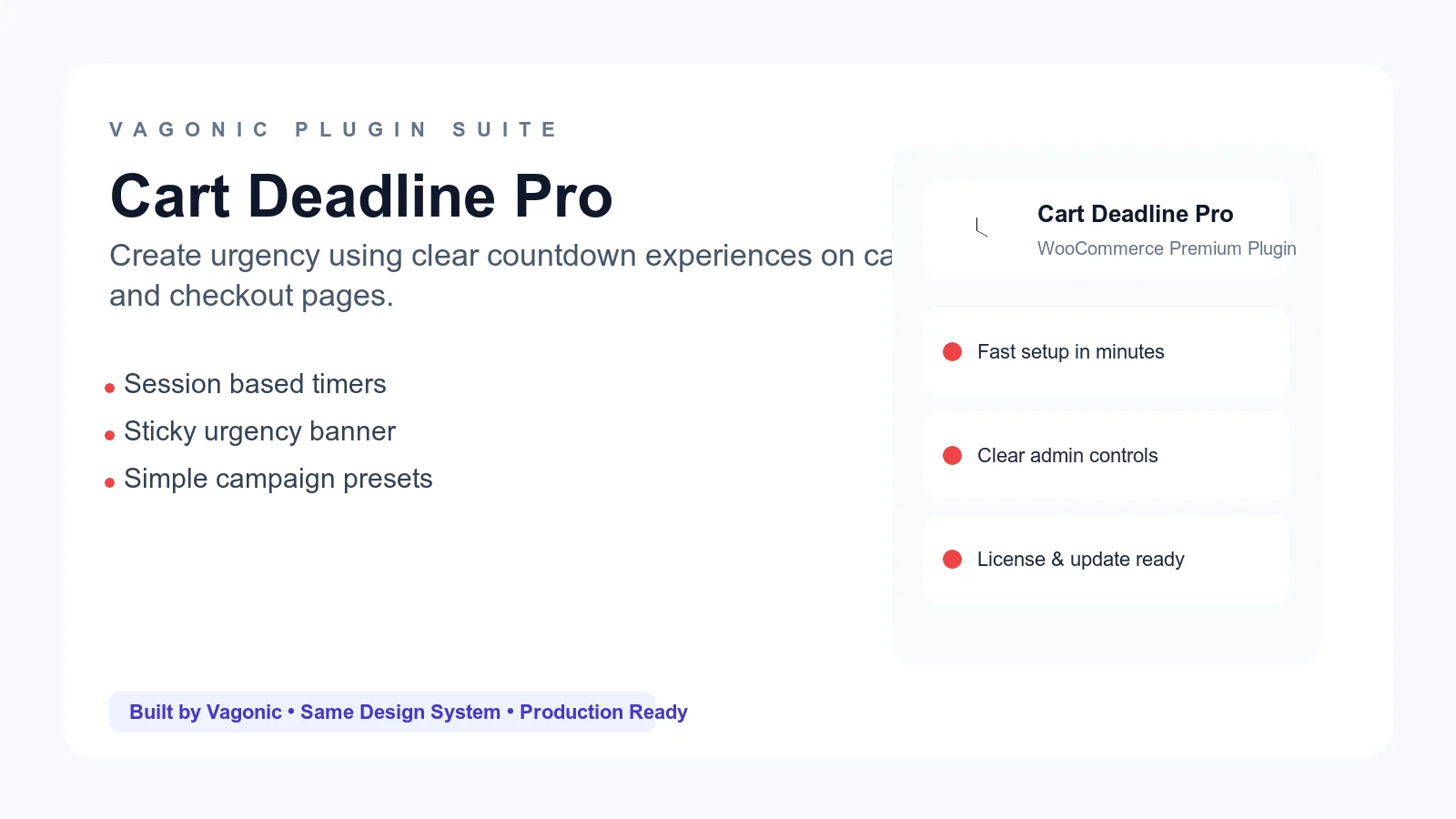 Vagonic Cart Deadline Pro
