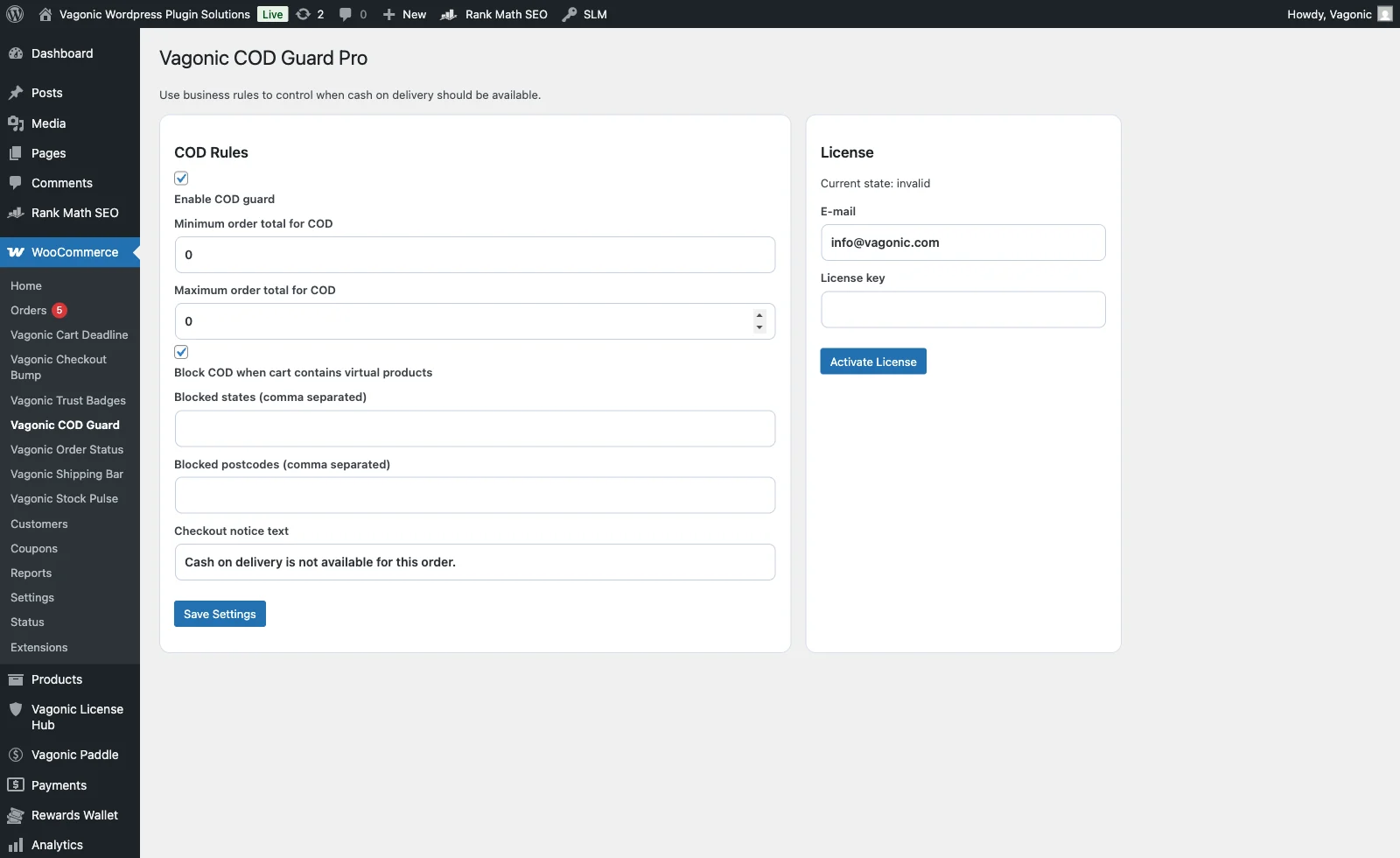 Overview Dashboard