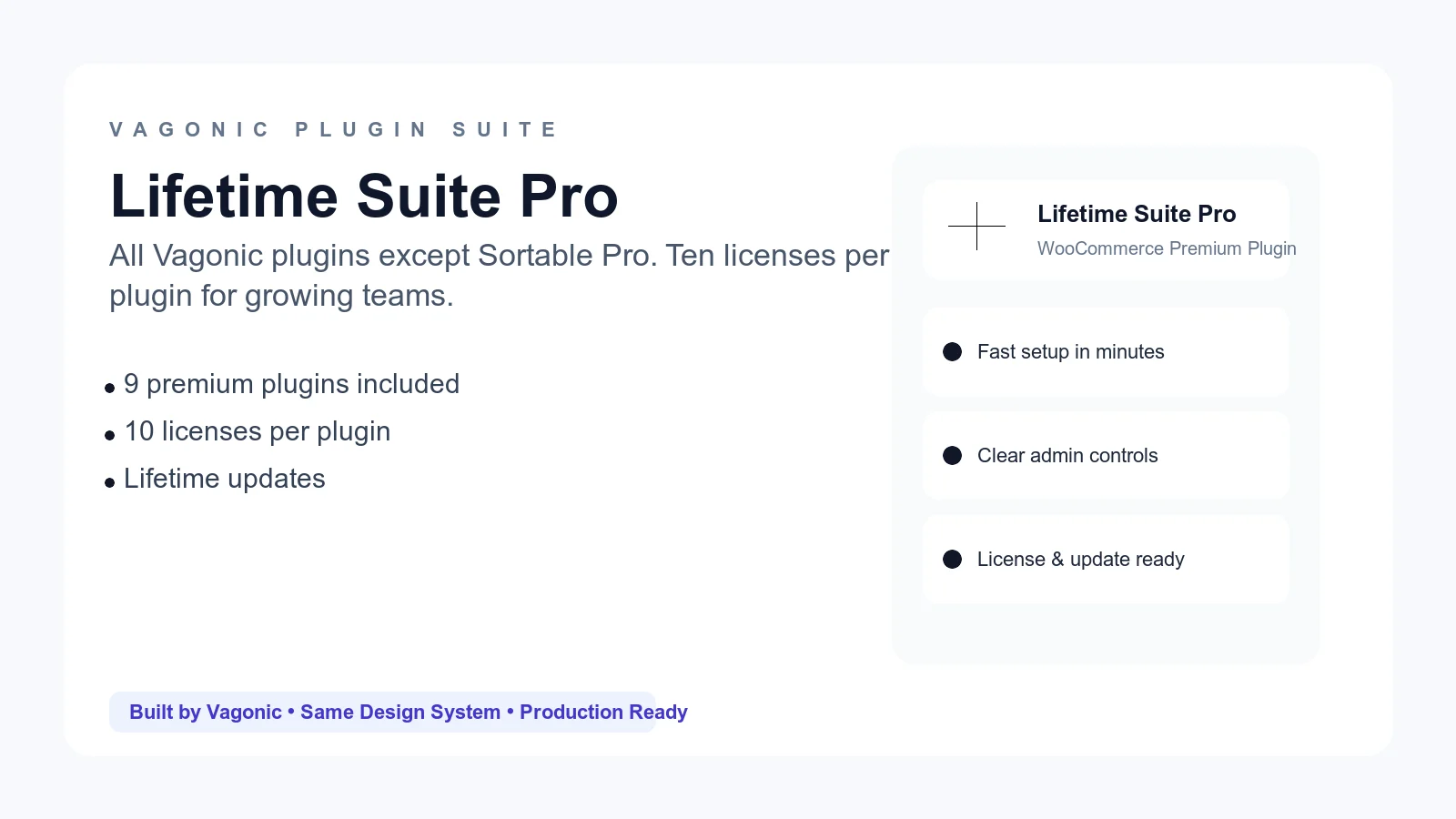 Vagonic Agency Suite (60 Stores / Year)